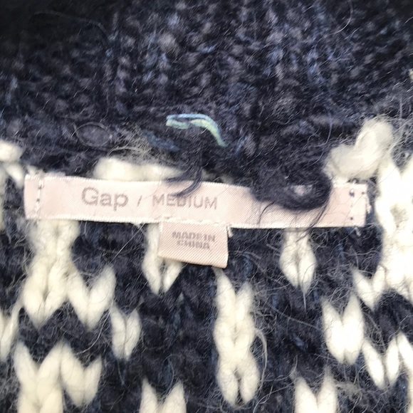 GAP snap closure knit cardigan - Picture 4 of 7